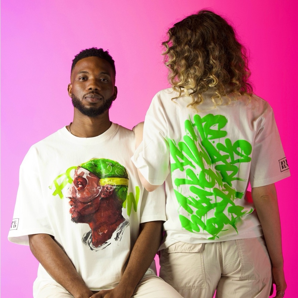 100% heavy cotton , graphic t-shirt.